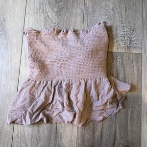 L.A. hearts Tie back crop top